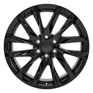 OE Wheels Replica CA90 Gloss Black 22x9.0 +28 6x139.7mm 78.1mm