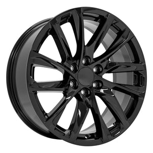 OE Wheels Replica CA90 Gloss Black 22x9.0 +28 6x139.7mm 78.1mm