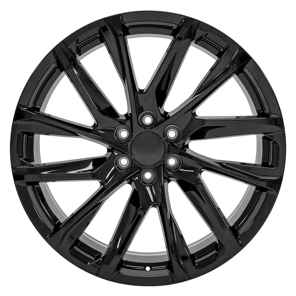 OE Wheels Replica CA90 Gloss Black 24x10.0 +28 6x139.7mm 78.1mm