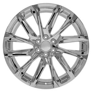 OE Wheels Replica CA90 Chrome 24x10.0 +28 6x139.7mm 78.1mm