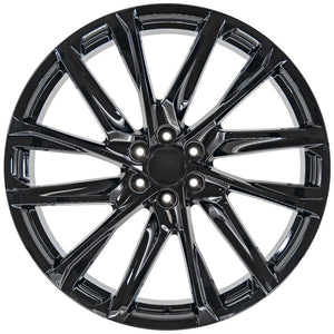 OE Wheels Replica CA90 Black 26x10.0 +28 6x139.7mm 78.1mm