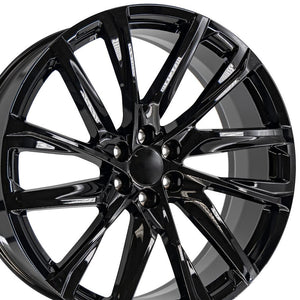 OE Wheels Replica CA90 Black 26x10.0 +28 6x139.7mm 78.1mm