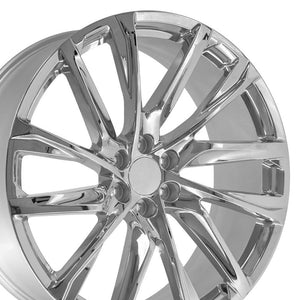 OE Wheels Replica CA90 Chrome 26x10.0 +28 6x139.7mm 78.1mm