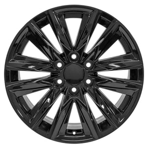 OE Wheels Replica CA91 Gloss Black 20x9.0 +28 6x139.7mm 78.1mm