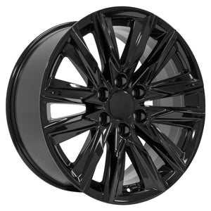 OE Wheels Replica CA91 Gloss Black 20x9.0 +28 6x139.7mm 78.1mm