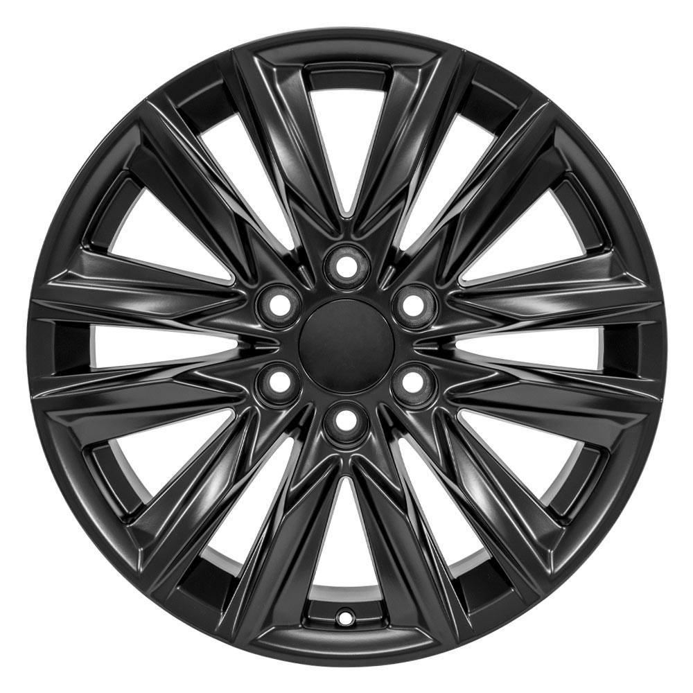 OE Wheels Replica CA91 Satin Black 20x9.0 +28 6x139.7mm 78.1mm - Wheelwiz