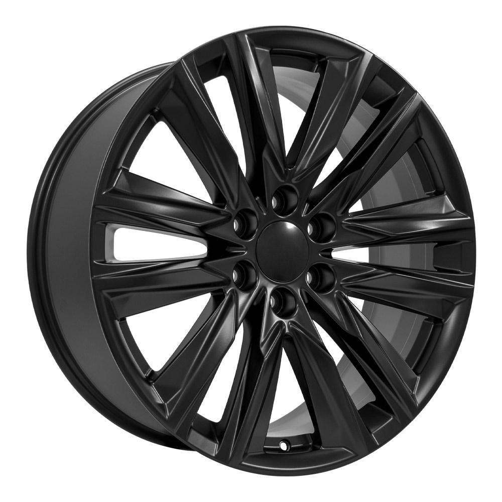 OE Wheels Replica CA91 Satin Black 22x9.0 +28 6x139.7mm 78.1mm