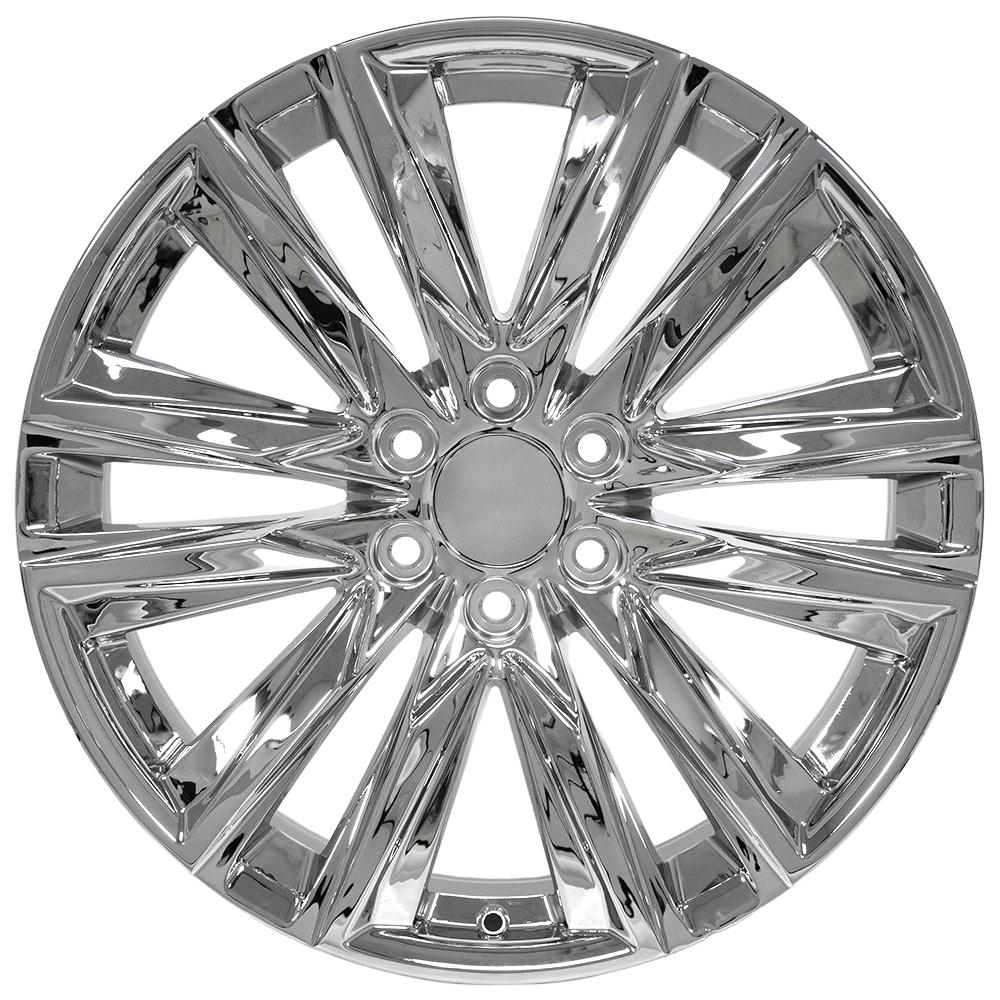 OE Wheels CA91 Chrome 22x9 +28 6x139.7|N/Amm 78.1mm - Wheelwiz