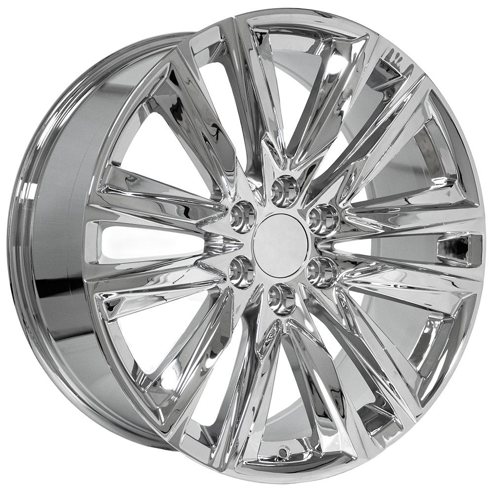 OE Wheels CA91 Chrome 22x9 +28 6x139.7|N/Amm 78.1mm - Wheelwiz