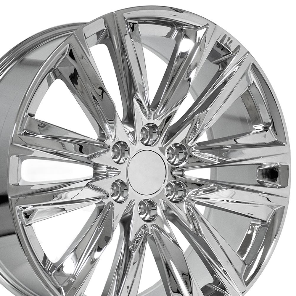 OE Wheels CA91 Chrome 22x9 +28 6x139.7|N/Amm 78.1mm - Wheelwiz