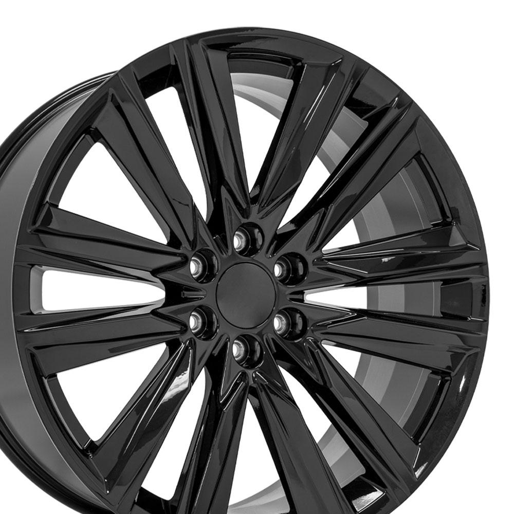 OE Wheels Replica CA91 Gloss Black 24x10.0 +28 6x139.7mm 78.1mm
