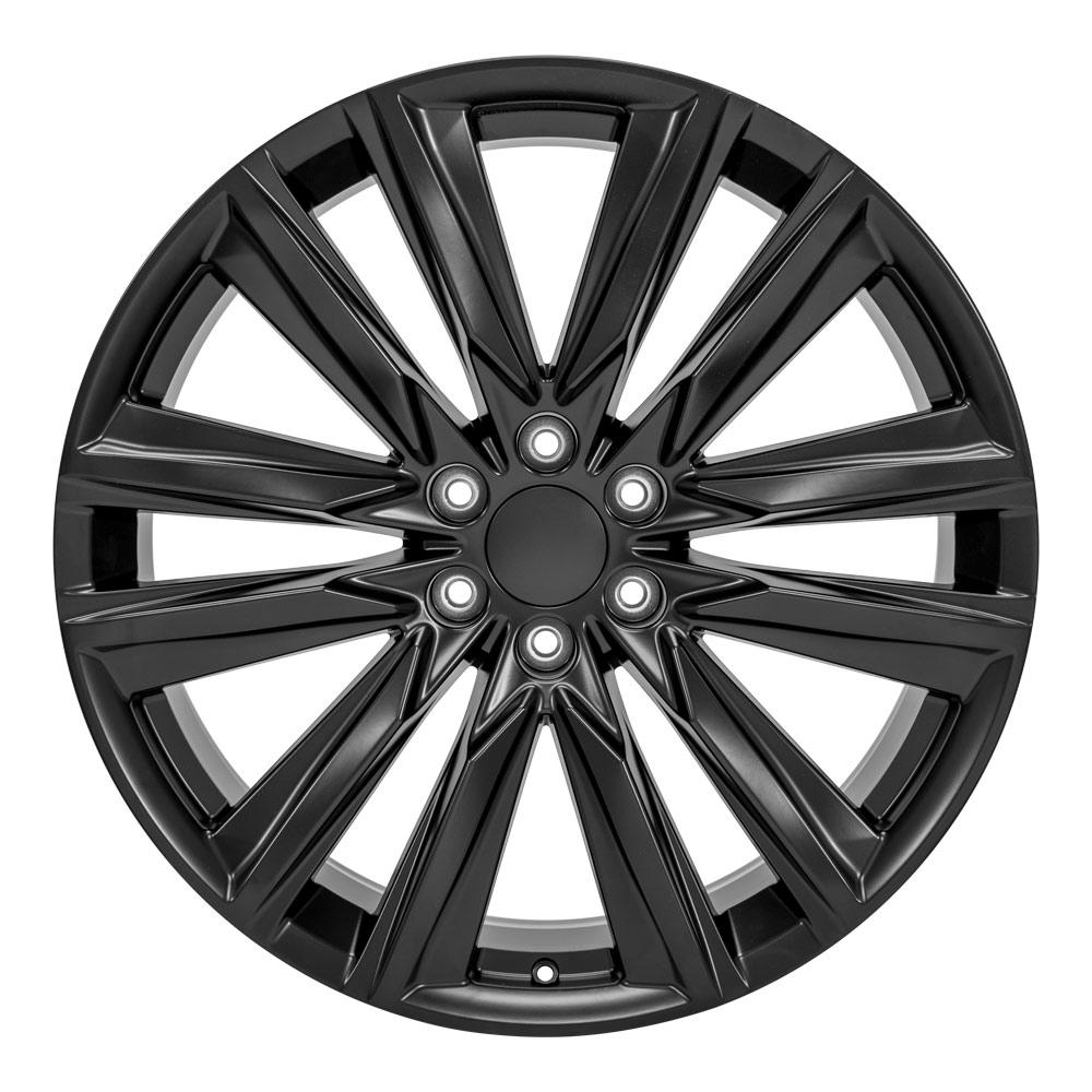 OE Wheels Replica CA91 Satin Black 24x10.0 +28 6x139.7mm 78.1mm