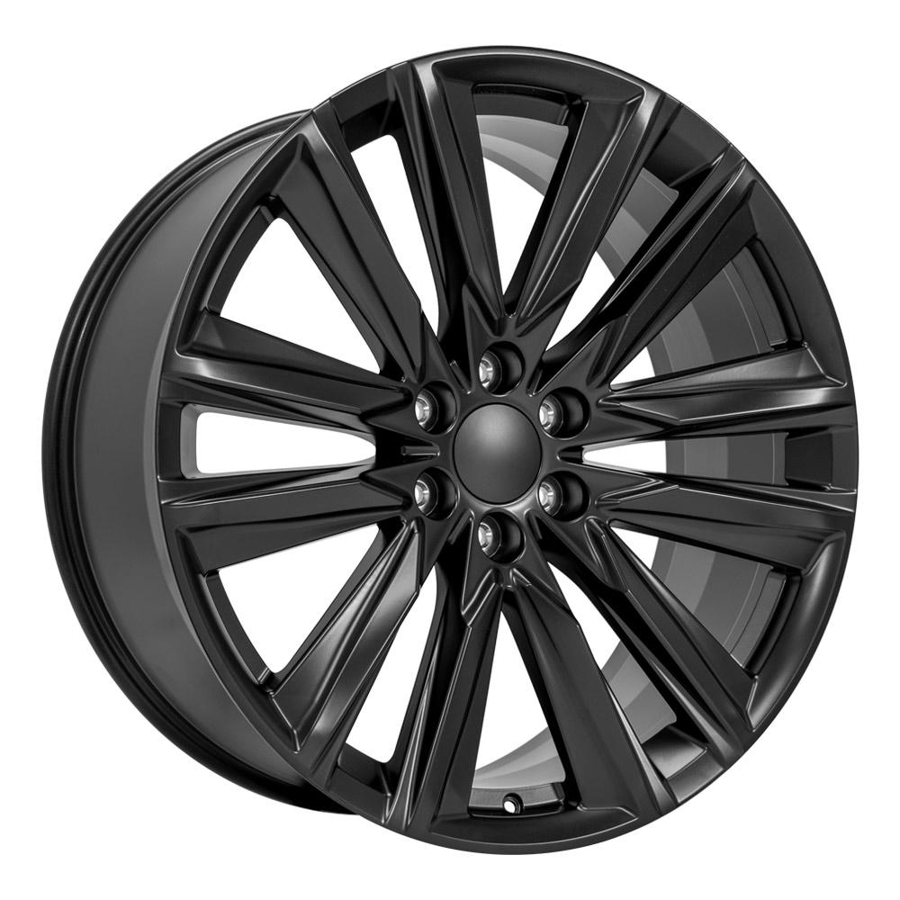 OE Wheels Replica CA91 Satin Black 24x10.0 +28 6x139.7mm 78.1mm