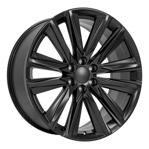 OE Wheels Replica CA91 Satin Black 24x10.0 +28 6x139.7mm 78.1mm