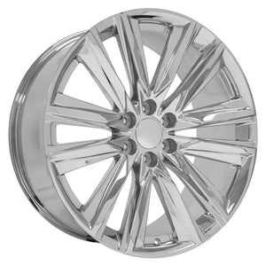 OE Wheels Replica CA91 Chrome 24x10.0 +28 6x139.7mm 78.1mm