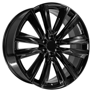 OE Wheels Replica CA91 Black 26x10.0 +28 6x139.7mm 78.1mm