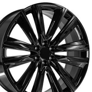 OE Wheels Replica CA91 Black 26x10.0 +28 6x139.7mm 78.1mm