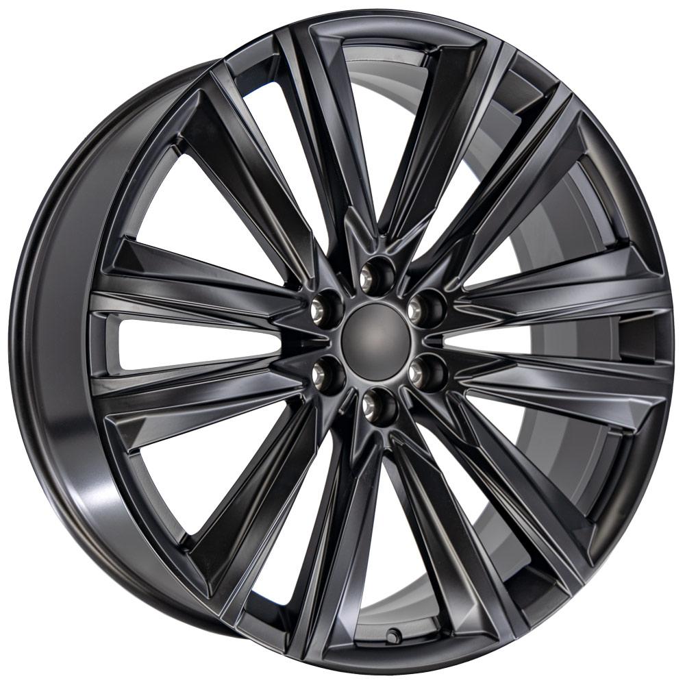 OE Wheels Replica CA91 Satin Black 26x10.0 +28 6x139.7mm 78.1mm