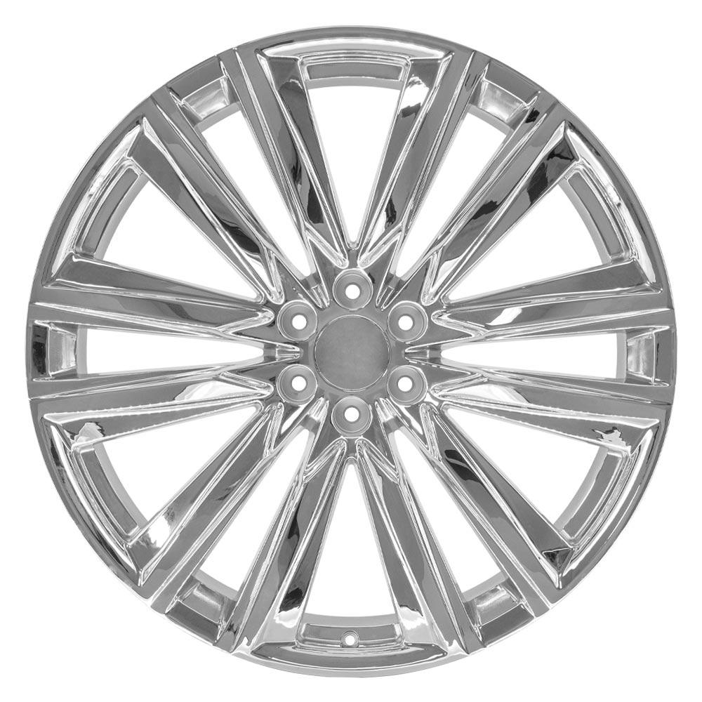 OE Wheels Replica CA91 Chrome 26x10.0 +28 6x139.7mm 78.1mm