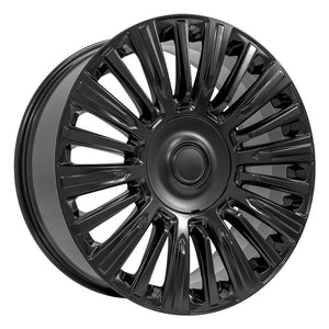 OE Wheels Replica CA92 Satin Black 22x9.0 +28 6x139.7mm 78.1mm