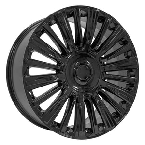 OE Wheels Replica CA92 Gloss Black 24x10.0 +28 6x139.7mm 78.1mm