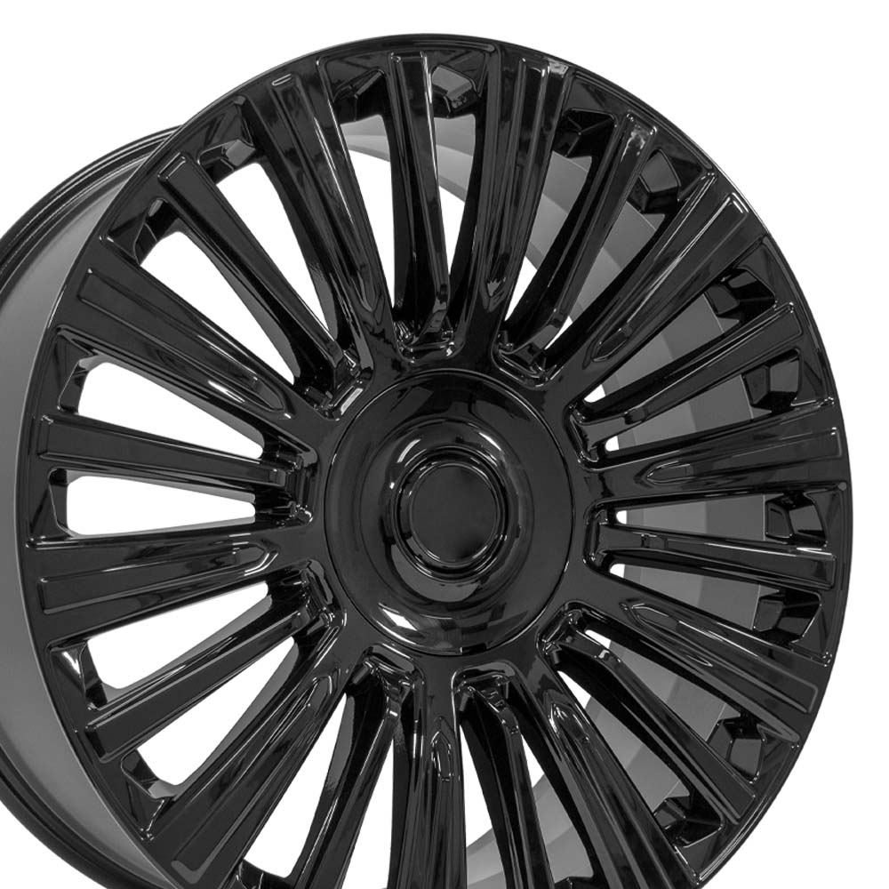 OE Wheels Replica CA92 Gloss Black 24x10.0 +28 6x139.7mm 78.1mm