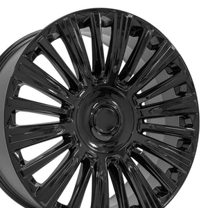 OE Wheels Replica CA92 Gloss Black 24x10.0 +28 6x139.7mm 78.1mm