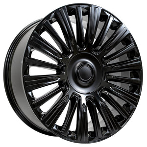 OE Wheels Replica CA92 Satin Black 24x10.0 +28 6x139.7mm 78.1mm