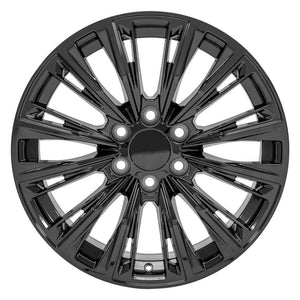 OE Wheels Replica CA93 Gloss Black 20x9.0 +28 6x139.7mm 78.1mm