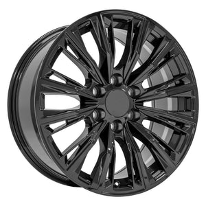 OE Wheels Replica CA93 Gloss Black 20x9.0 +28 6x139.7mm 78.1mm