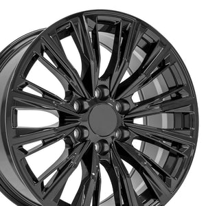 OE Wheels Replica CA93 Gloss Black 20x9.0 +28 6x139.7mm 78.1mm