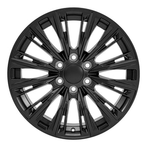 OE Wheels Replica CA93 Satin Black 20x9.0 +28 6x139.7mm 78.1mm