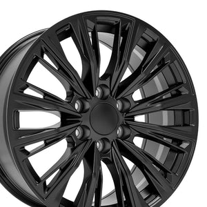 OE Wheels Replica CA93 Satin Black 20x9.0 +28 6x139.7mm 78.1mm