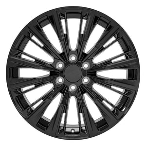 OE Wheels Replica CA93 Gloss Black 22x9.0 +28 6x139.7mm 78.1mm