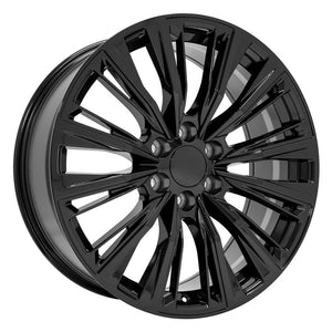 OE Wheels Replica CA93 Gloss Black 22x9.0 +28 6x139.7mm 78.1mm