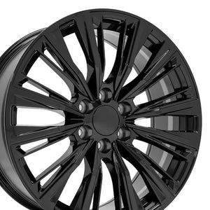 OE Wheels Replica CA93 Gloss Black 22x9.0 +28 6x139.7mm 78.1mm