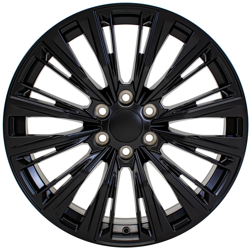 OE Wheels Replica CA93 Satin Black 22x9.0 +28 6x139.7mm 78.1mm