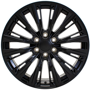 OE Wheels Replica CA93 Satin Black 22x9.0 +28 6x139.7mm 78.1mm