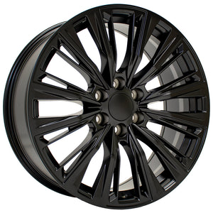 OE Wheels Replica CA93 Satin Black 22x9.0 +28 6x139.7mm 78.1mm