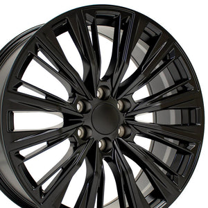 OE Wheels Replica CA93 Satin Black 22x9.0 +28 6x139.7mm 78.1mm