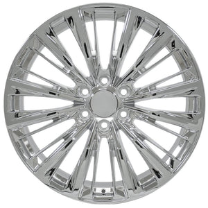 OE Wheels CA93 Chrome 22x9 +28 6x139.7|N/Amm 78.1mm - Wheelwiz