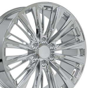 OE Wheels CA93 Chrome 22x9 +28 6x139.7|N/Amm 78.1mm - Wheelwiz