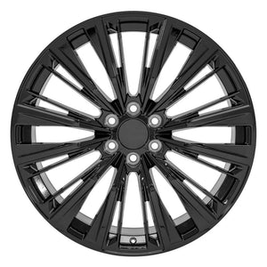 OE Wheels Replica CA93 Gloss Black 24x10.0 +28 6x139.7mm 78.1mm