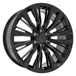 OE Wheels Replica CA93 Gloss Black 24x10.0 +28 6x139.7mm 78.1mm