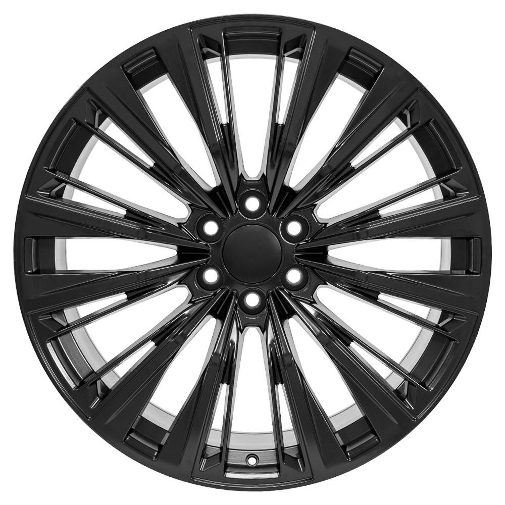 OE Wheels Replica CA93 Satin Black 24x10.0 +28 6x139.7mm 78.1mm