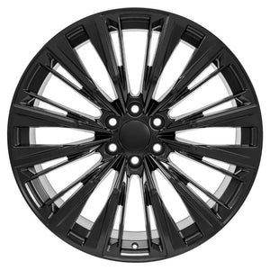 OE Wheels Replica CA93 Satin Black 24x10.0 +28 6x139.7mm 78.1mm