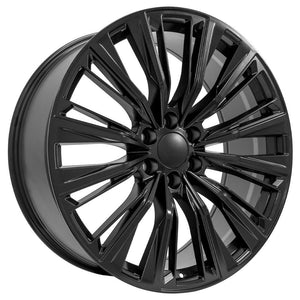 OE Wheels Replica CA93 Satin Black 24x10.0 +28 6x139.7mm 78.1mm