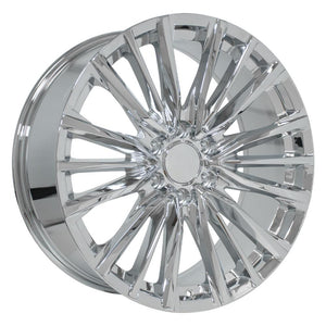 OE Wheels CA94 Chrome 22x9 +28 6x139.7|N/Amm 78.1mm - Wheelwiz