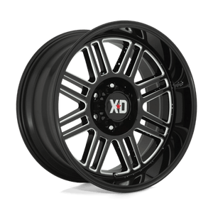 XD Series XD850 CAGE Gloss Black Milled 20x9 0 5x150mm 110.1mm - Wheelwiz