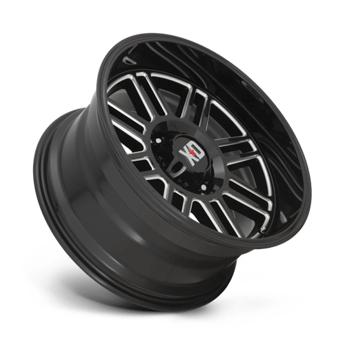 XD Series XD850 CAGE Gloss Black Milled 20x9 0 8x165.1mm 125.1mm - Wheelwiz